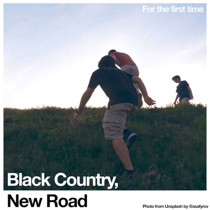 Pour la première fois par Black Country, la pochette de l'album New Road