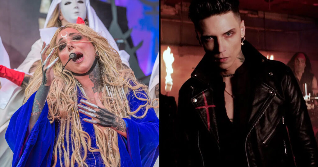 EN CE MOMENT ET BLACK VEIL BRIDES Les chanteurs font équipe pour une