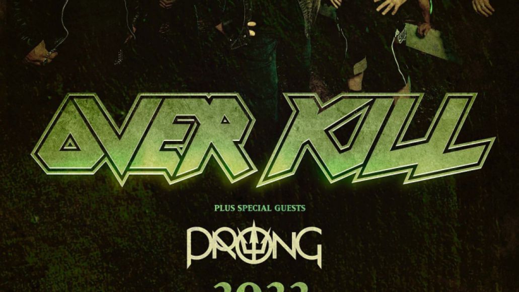 okill Prong admat Overkill annonce une tournée aux États-Unis en 2022 avec Prong