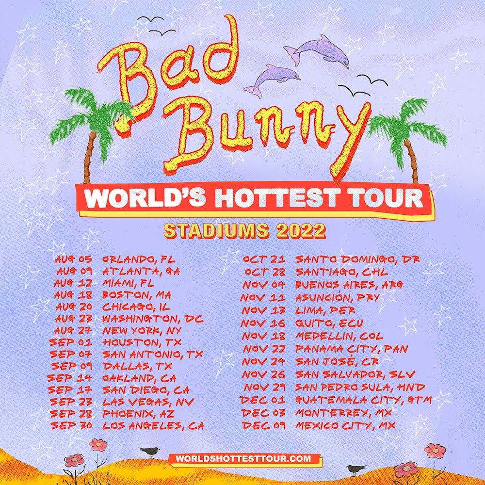 Bad Bunny : la tournée la plus chaude du monde