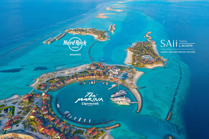 L'événement O Beach Island Maldives est sur le point de prendre le contrôle de trois îles à couper le souffle: The Hardrock Maldives, Saii Lagoon et The Marina