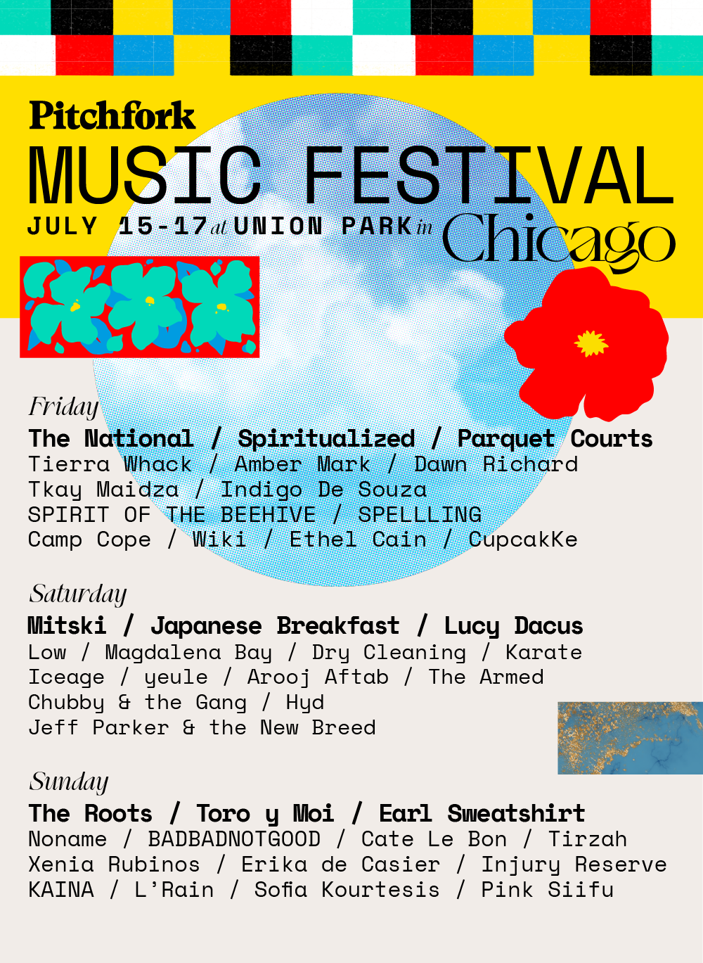 Programmation du Pitchfork Music Festival 2022