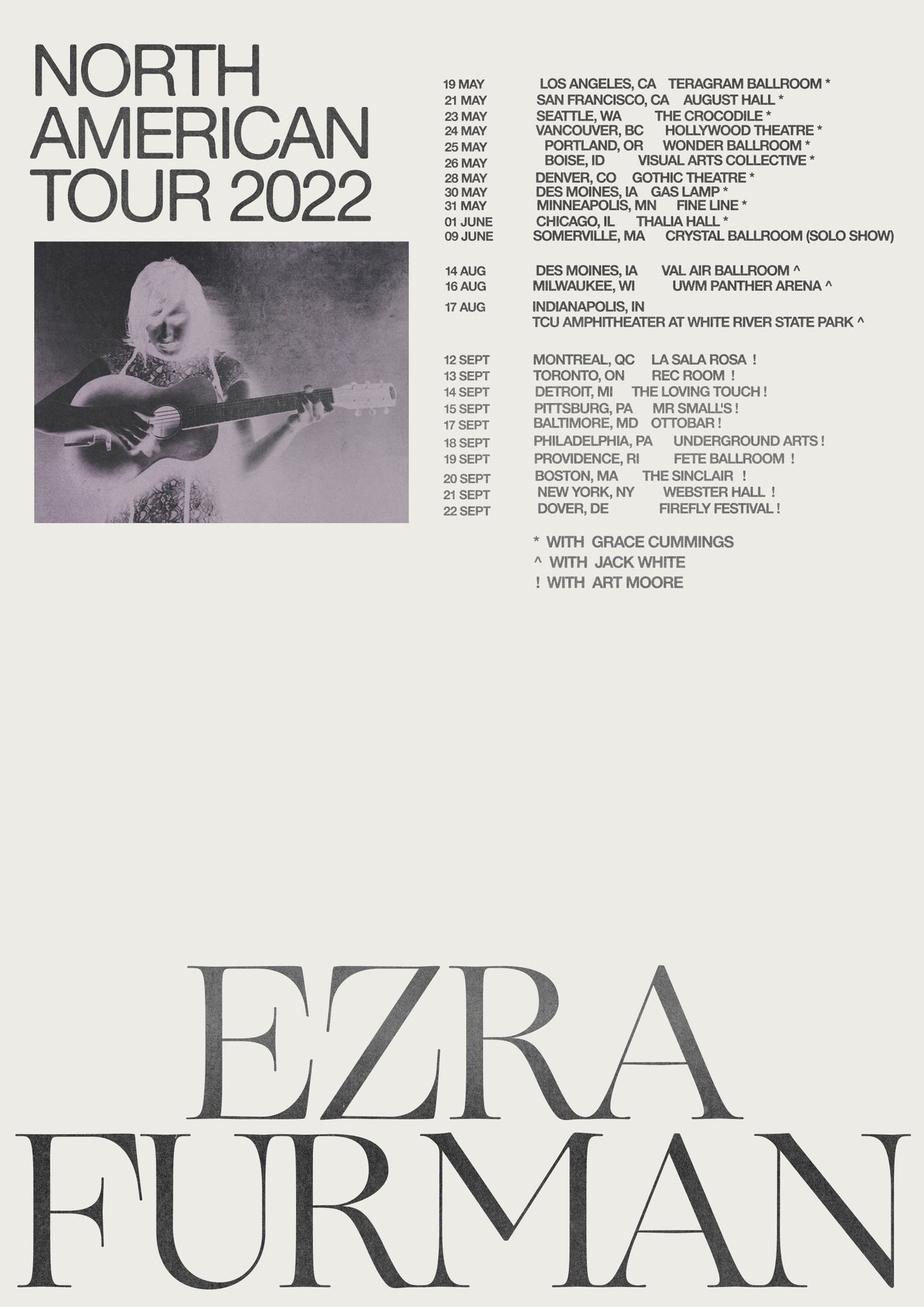 Ezra Furman : tournée nord-américaine 2022