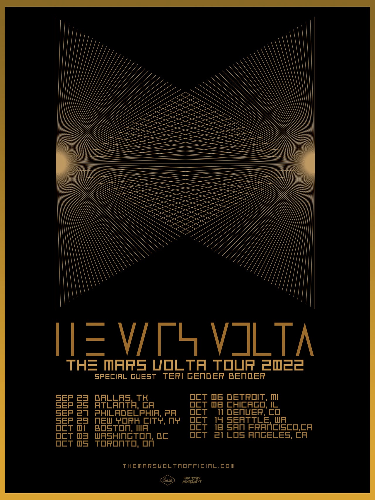 La tournée Mars Volta 2022