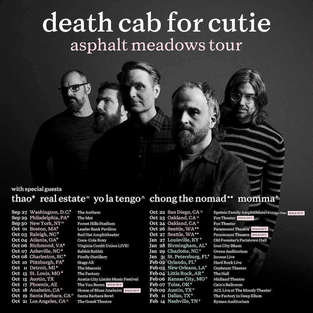 Death Cab for Cutie: visite d'Asphalt Meadows