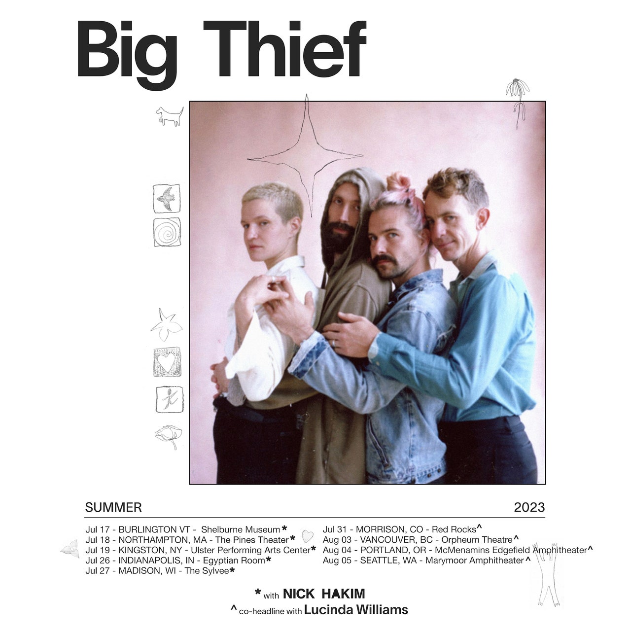 Big Thief: tournée été 2023