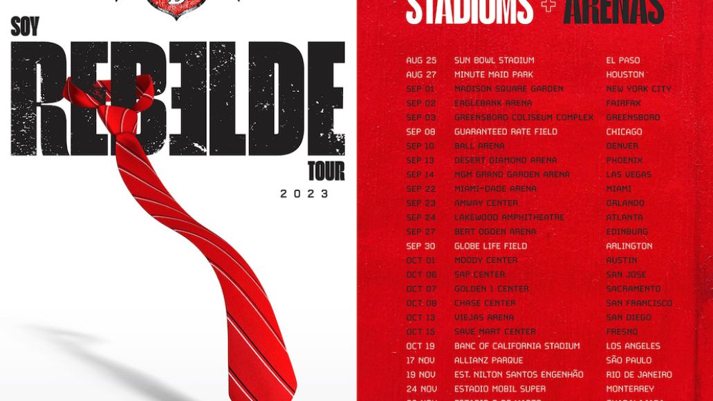 Billets RBD dates de la tournée affiche illustration soja rebelde 2023