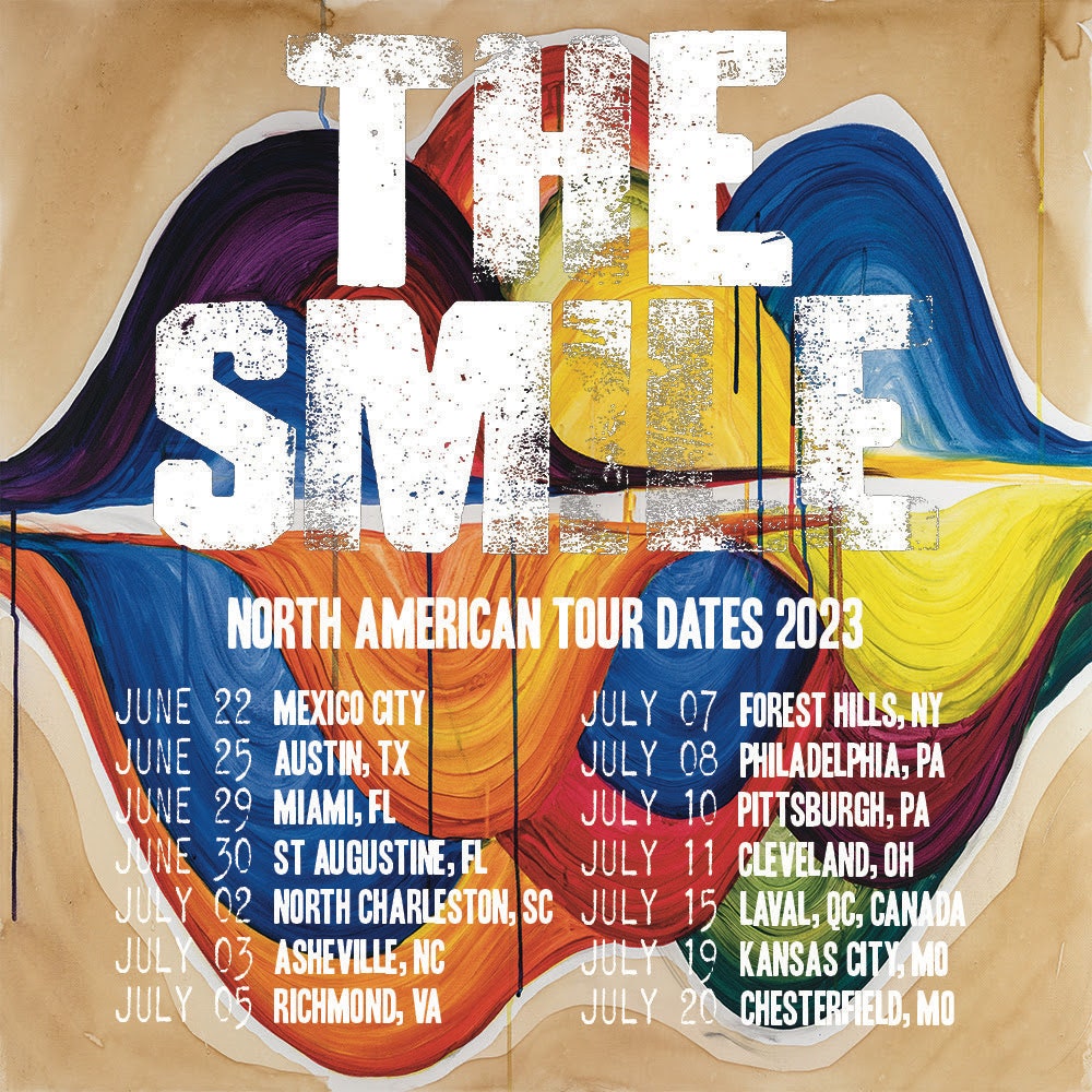 The Smile: dates de tournée nord-américaine 2023