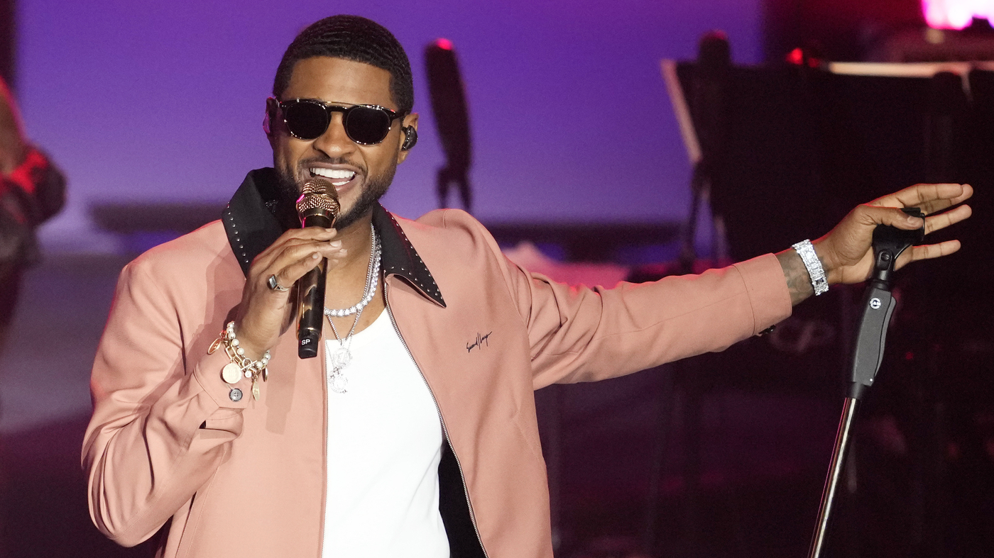 Usher sera la tête d'affiche de la mi-temps du Super Bowl 2024 à Las Vegas : NPR