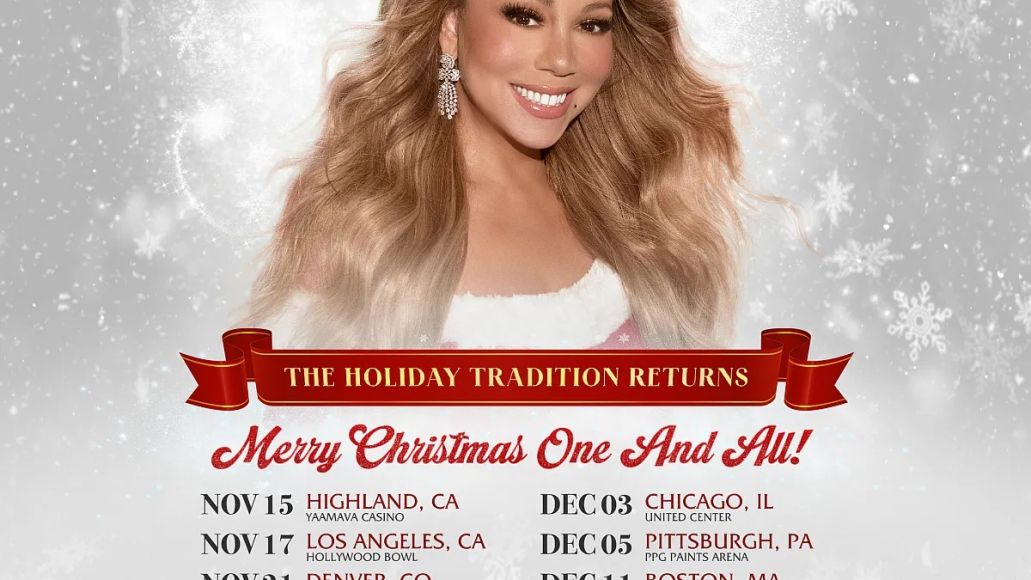 Mariah Carey comment obtenir des billets pour la tournée de Noël 2023 acheter des dates de vacances
