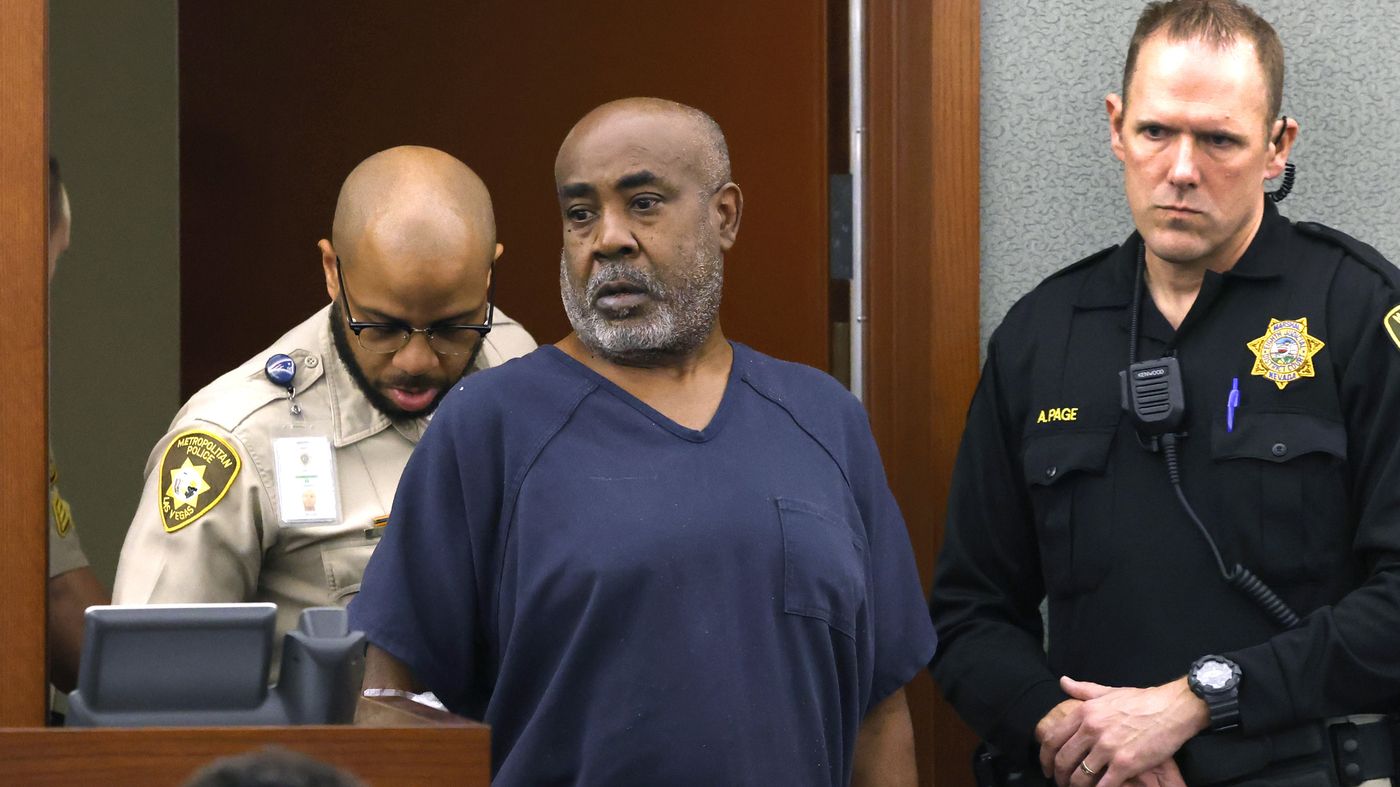 Duane Davis, suspect du meurtre de Tupac Shakur, a plaidé non coupable : NPR