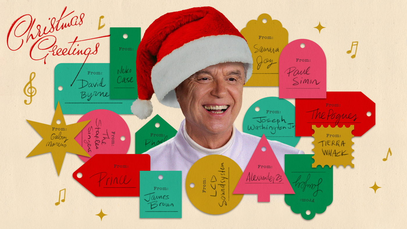 David Byrne des Talking Heads présente sa playlist de Noël : NPR
