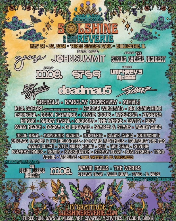 Solshine annonce sa programmation inaugurale avec John Summit, deadmau5, SLANDER et plus