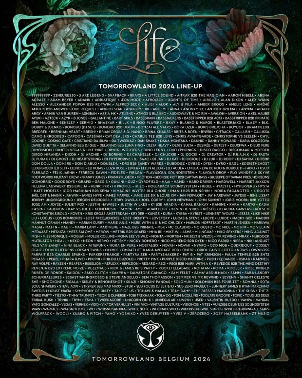 Le festival du 20e anniversaire de Tomorrowland mettra en vedette Alesso, Hardwell, Swedish House Mafia et plus : découvrez la programmation complète