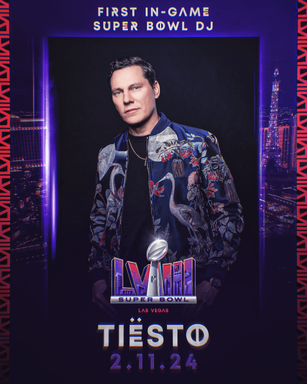 Tiësto annoncé comme tout premier DJ du Super Bowl en jeu