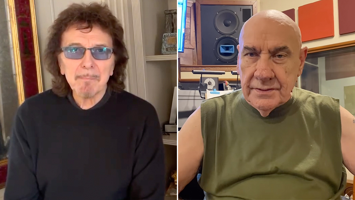 Tony Iommi et Bill Ward de Black Sabbath font chacun de la musique