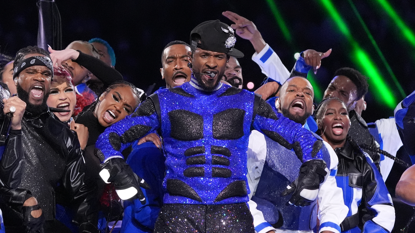 Le spectacle d'Usher à la mi-temps du Super Bowl a cimenté son héritage R&B : NPR