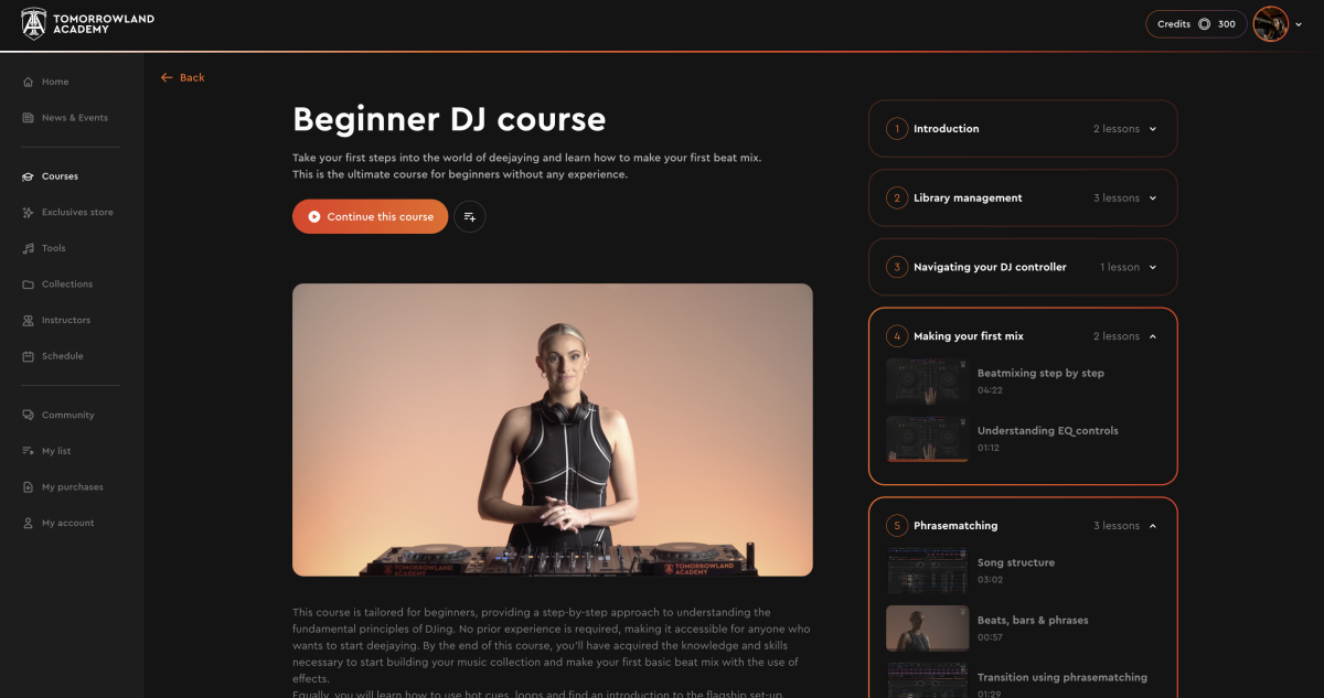 Tomorrowland lance une académie virtuelle pour apprendre le DJing et la production musicale