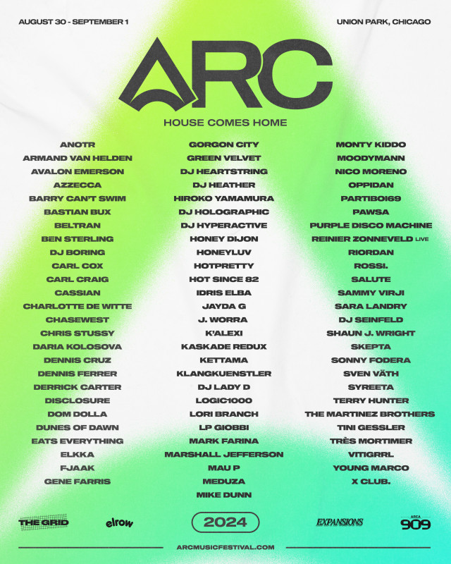 Kaskade, Dom Dolla, Charlotte de Witte et d'autres annoncés dans la programmation du festival de musique ARC 2024