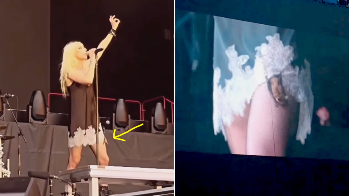 The Pretty Reckless’ Taylor Momsen Bit by Bat Onstage While Opening for AC/DC: Watch