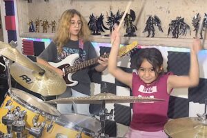 Kid Sisters Crush Metallica, Ozzy, Iron Maiden Classiques