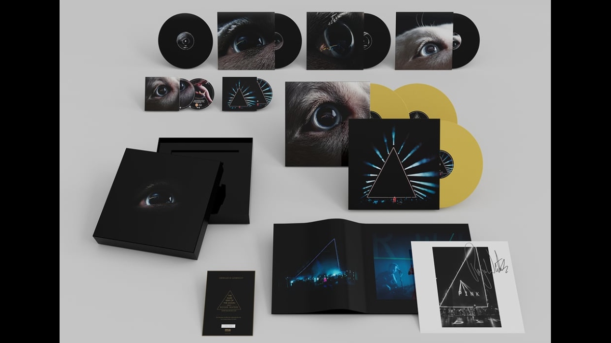 Le côté sombre de Roger Waters de la boîte en vinyle Redux en lune