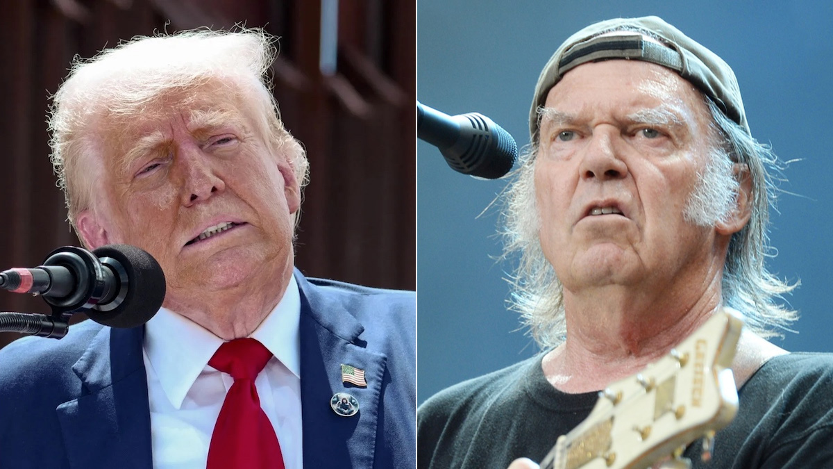 Neil Young fait ses débuts à Trump Trashing "Big Crime" Live: Watch