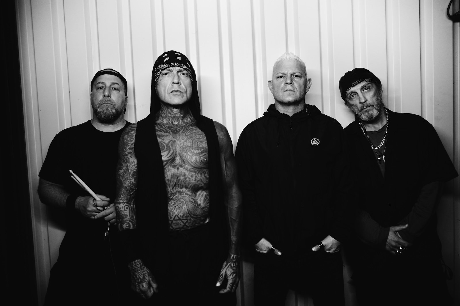 A photo of the band Biohazard.