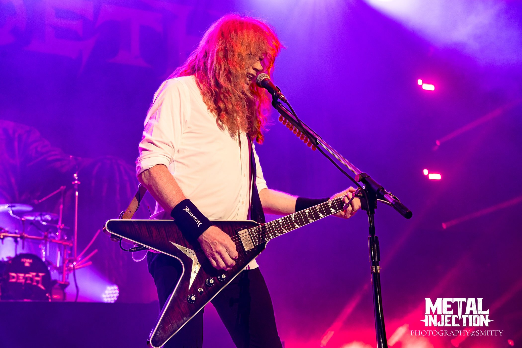 A photo of Dave Mustaine.