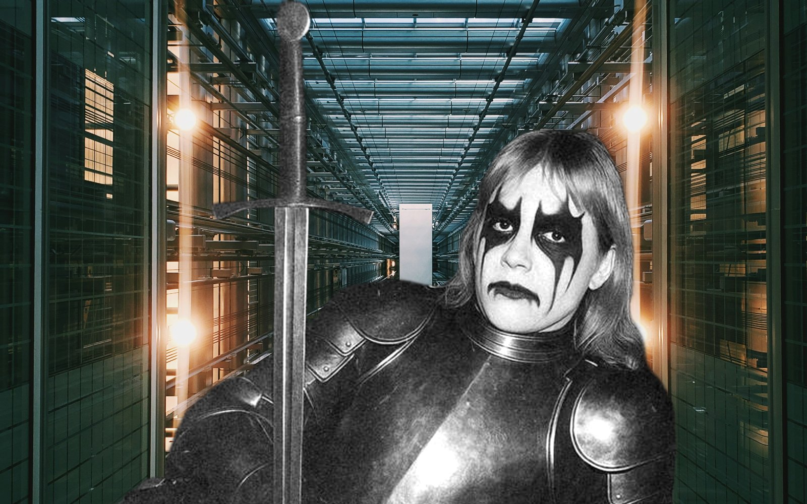 A photo of the band Draugveil illustrating AI music.