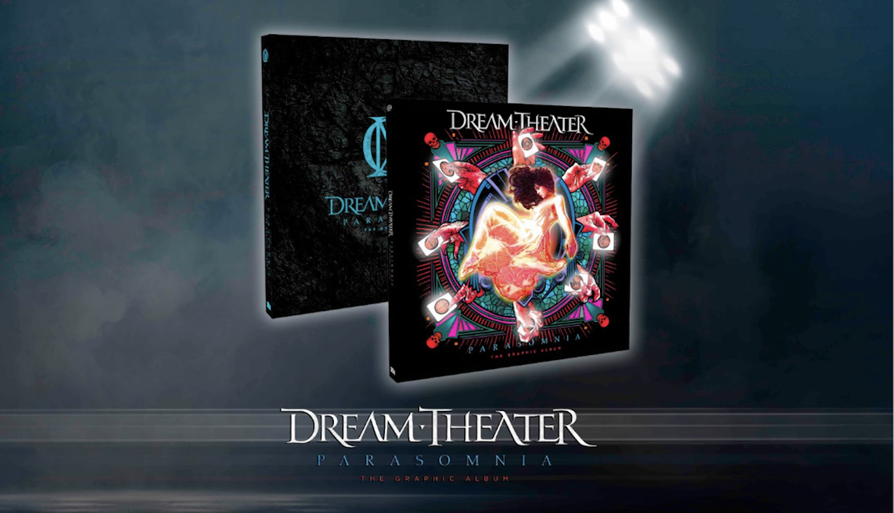 A photo of Dream Theater's upcoming Parasomnia comic.
