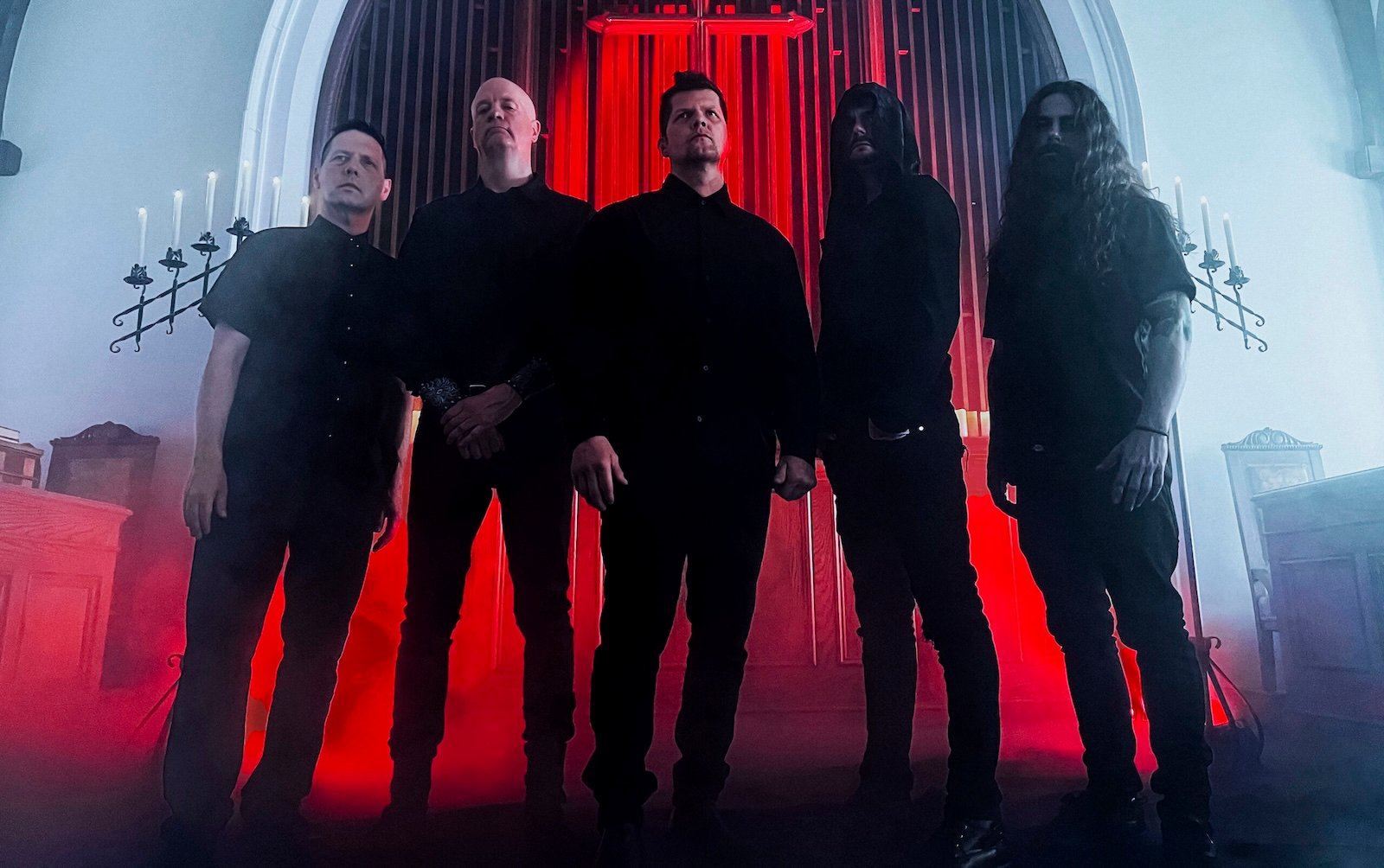 A photo of the band Evoken.