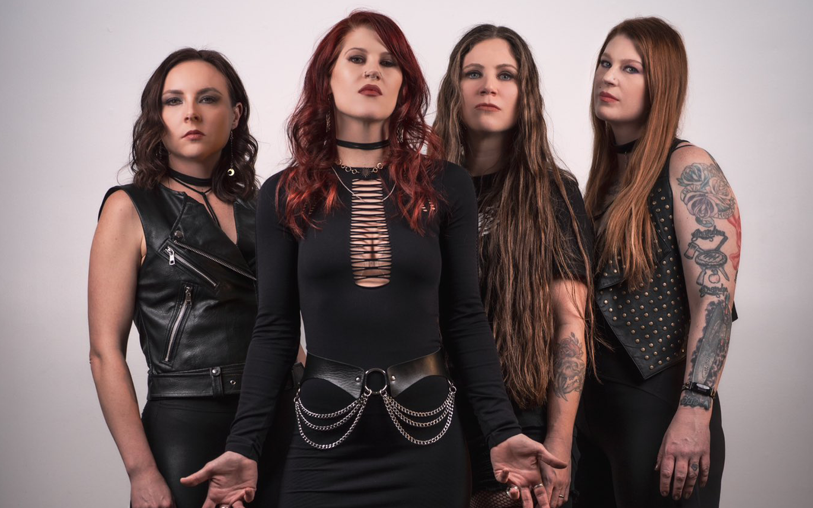 A photo of the band Kittie.