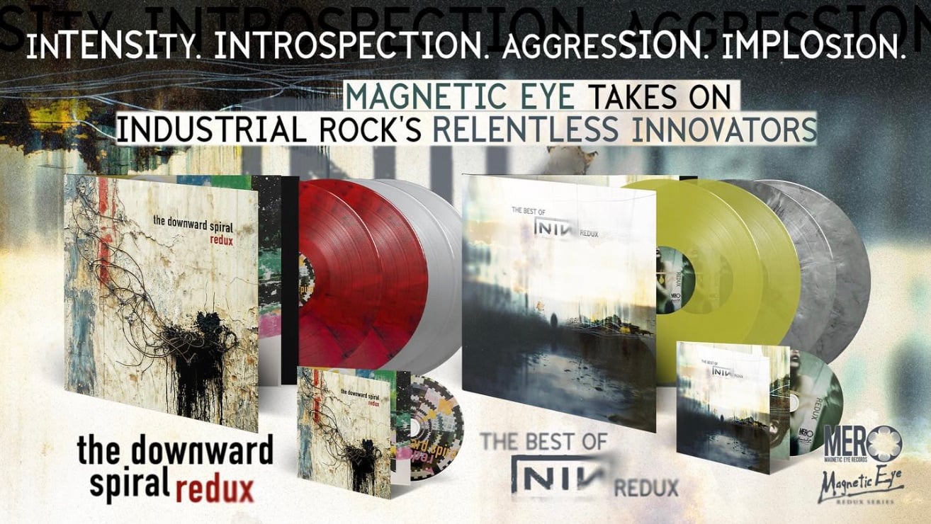 A photo of Magnet Eye Records' upcoming Redux Series Nine Inch Nails tribute album.
