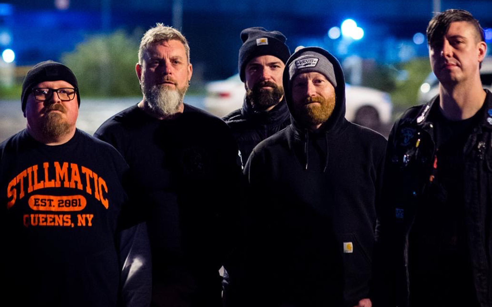 A photo of the band Mastiff.