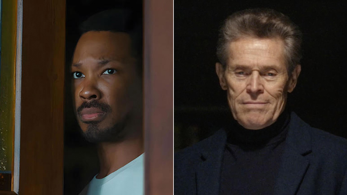 Willem Dafoe, Corey Hawkins Talk Man dans mon sous-sol: Podcast