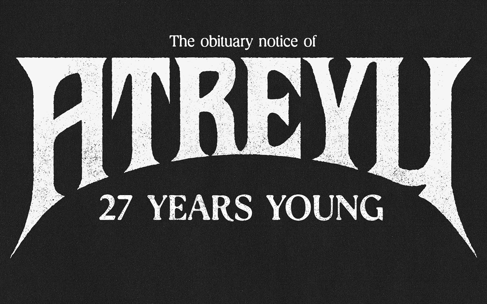 A photo of Atreyu announcement.