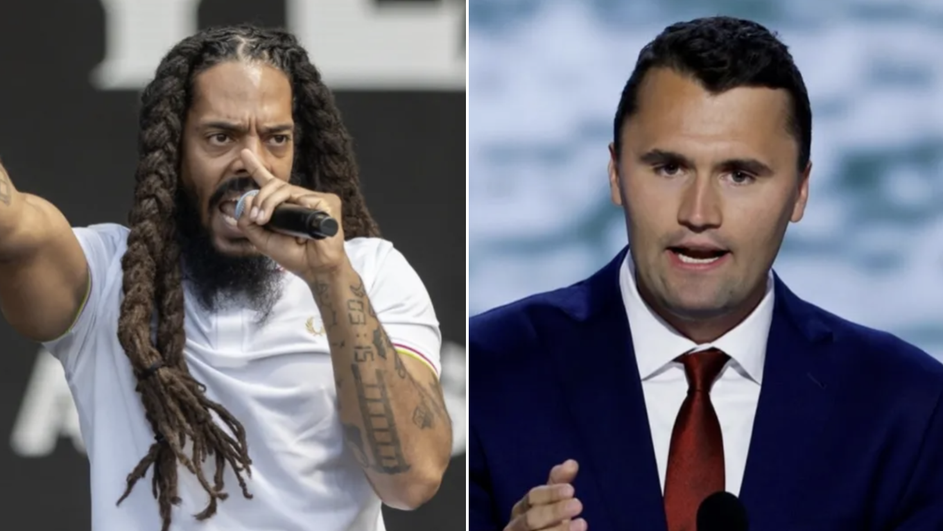 Bob Vylan refuse de célébrer la mort de Charlie Kirk après les commentaires sur scène