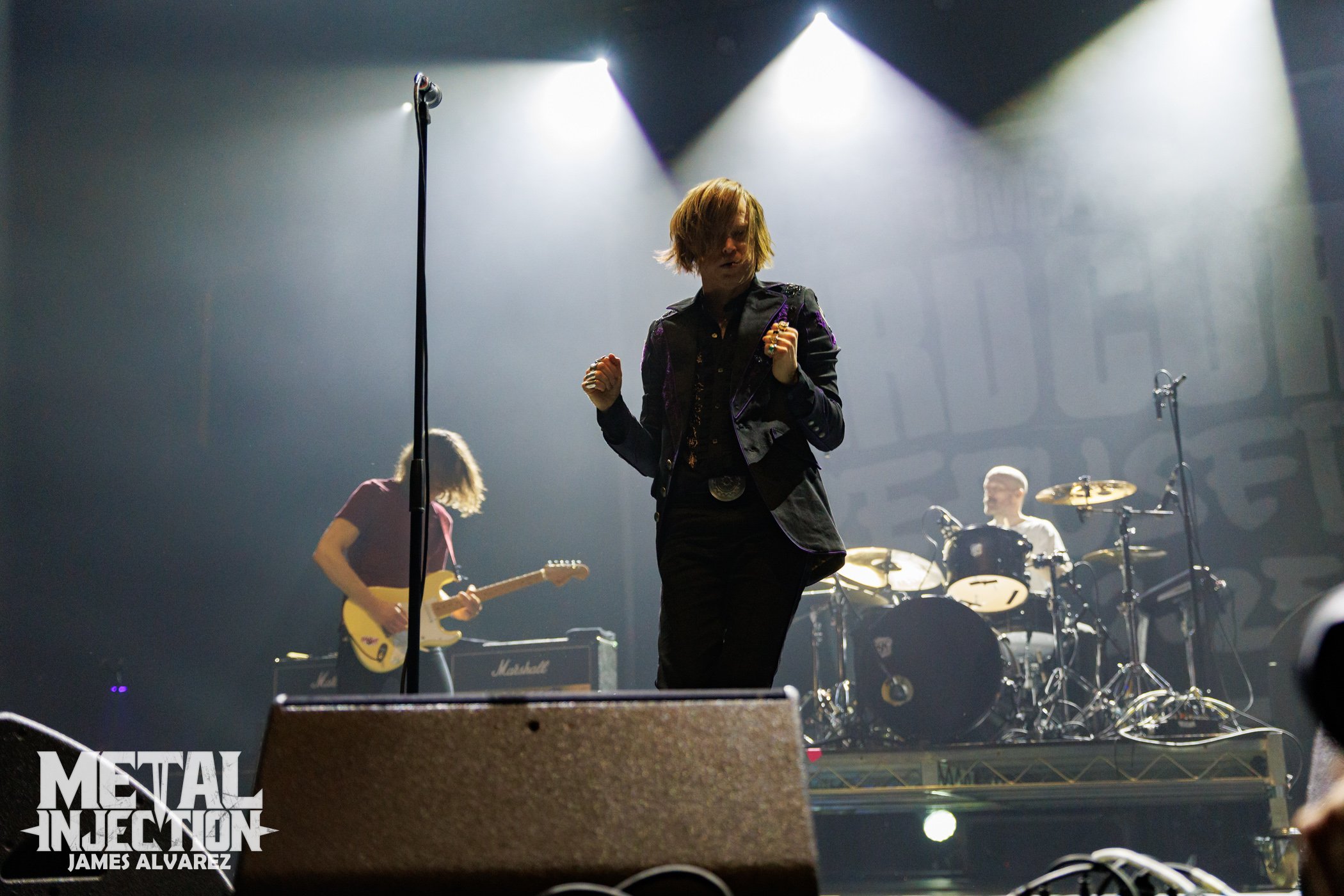 A photo of the band Refused.