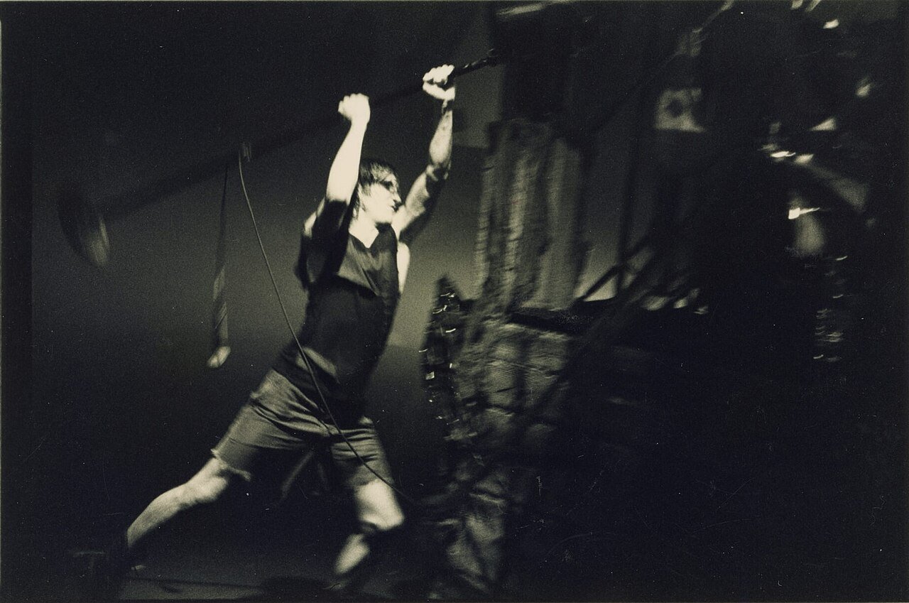 A photo of Nine Inch Nails in 1994.