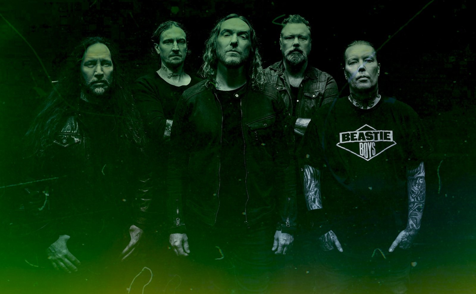 A photo of the band The Halo Effect.