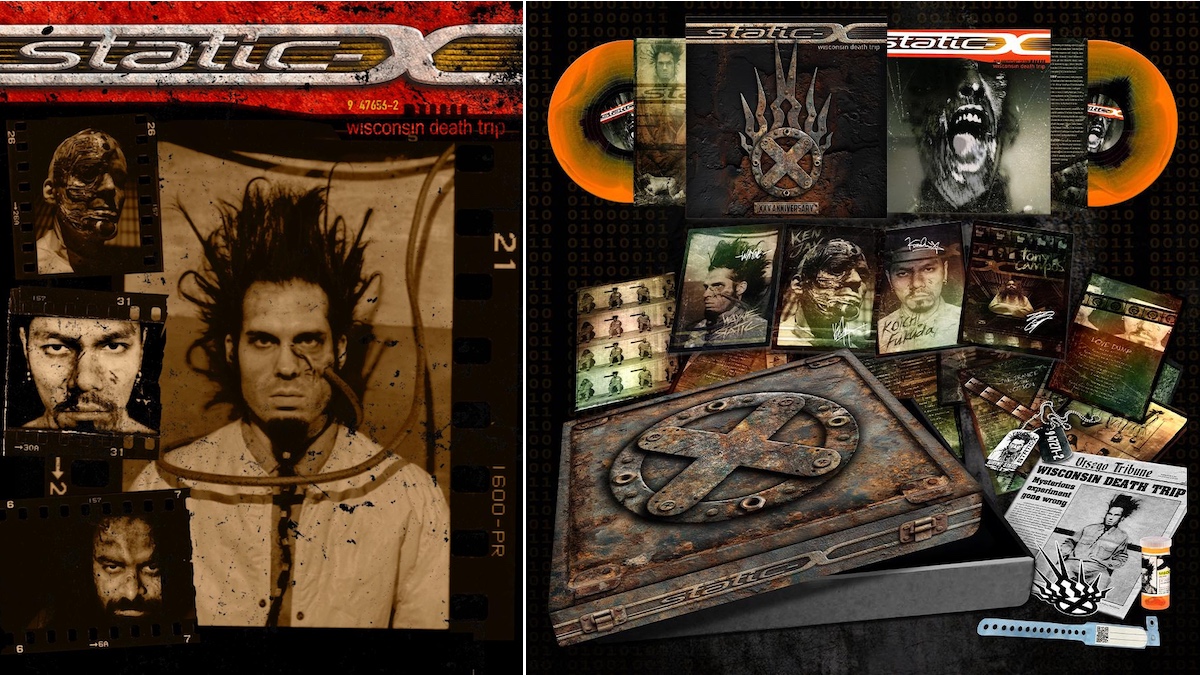 Static-x annonce le 25e anniversaire de la réédition étendue du voyage de mort du Wisconsin