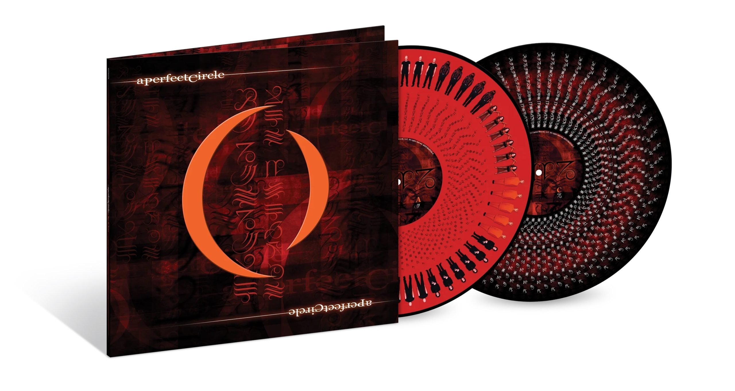 A photo of A Perfect Circle's new vinyl reissue.