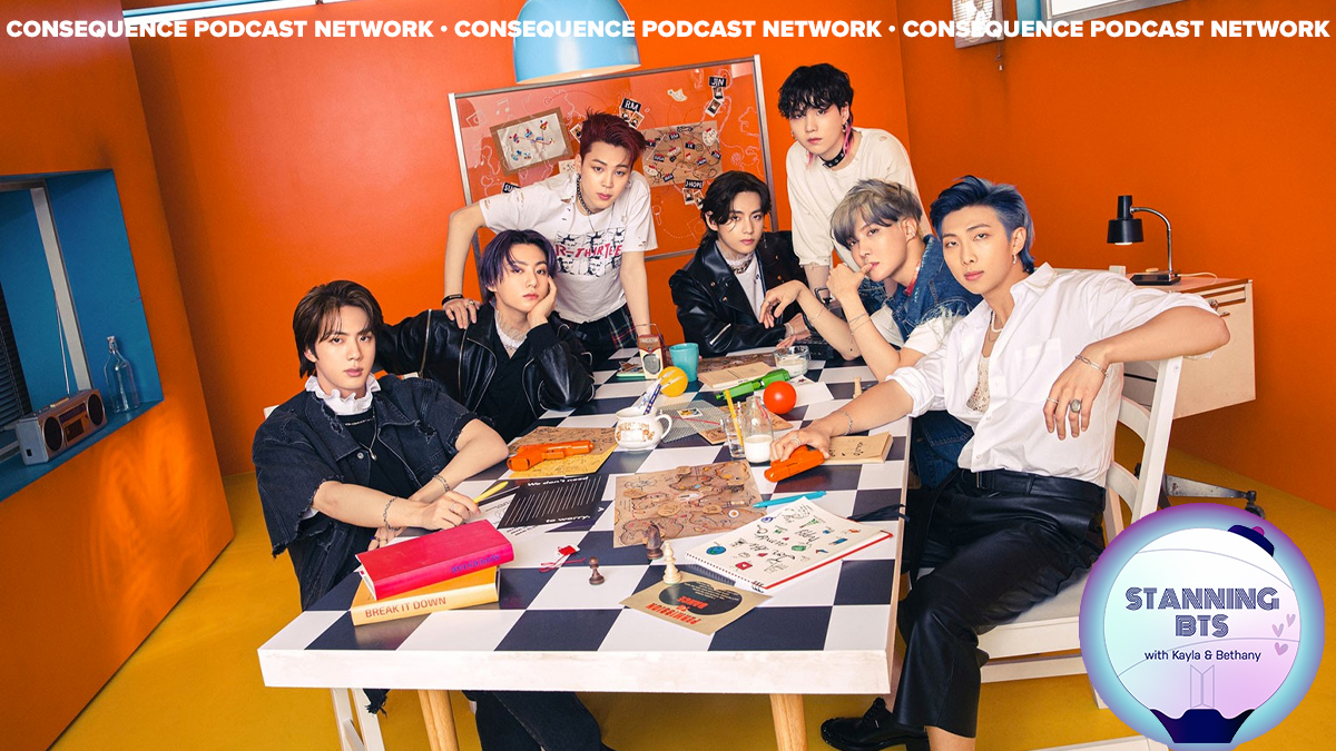 stanning bts podcast fashion week