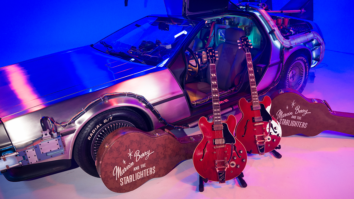 Gibson célèbre son retour vers le futur avec une nouvelle collection de guitares