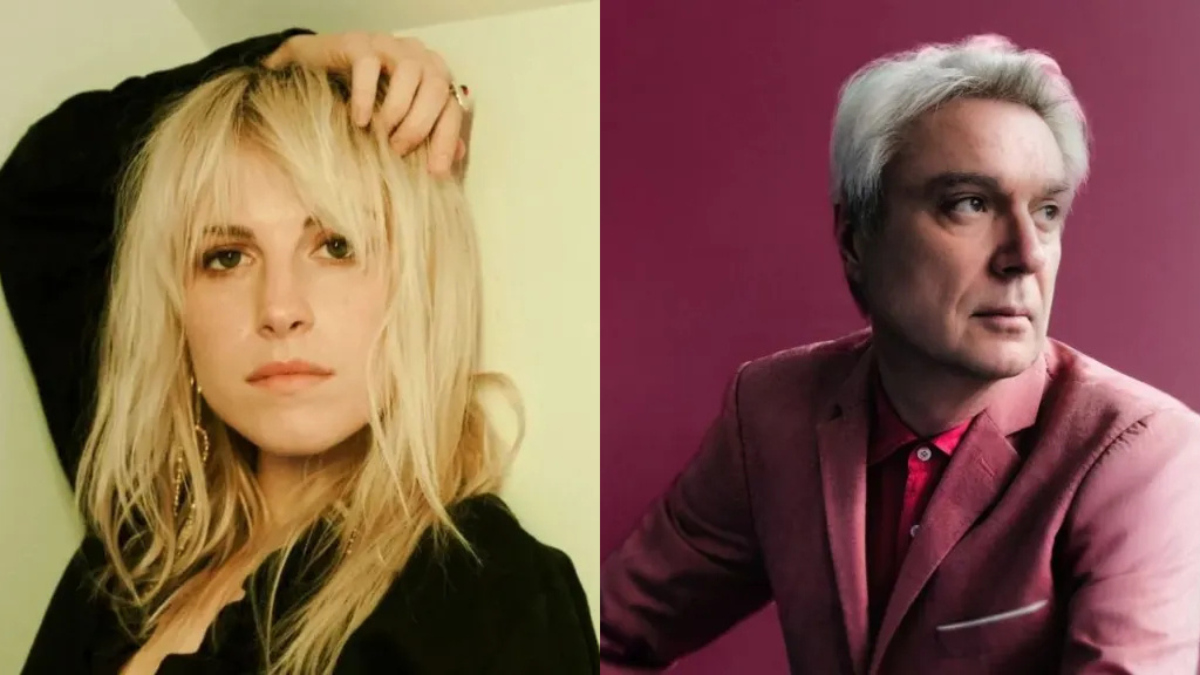 Hayley Williams sort le nouveau duo de David Byrne "Open The Door", Slams Kid Rock