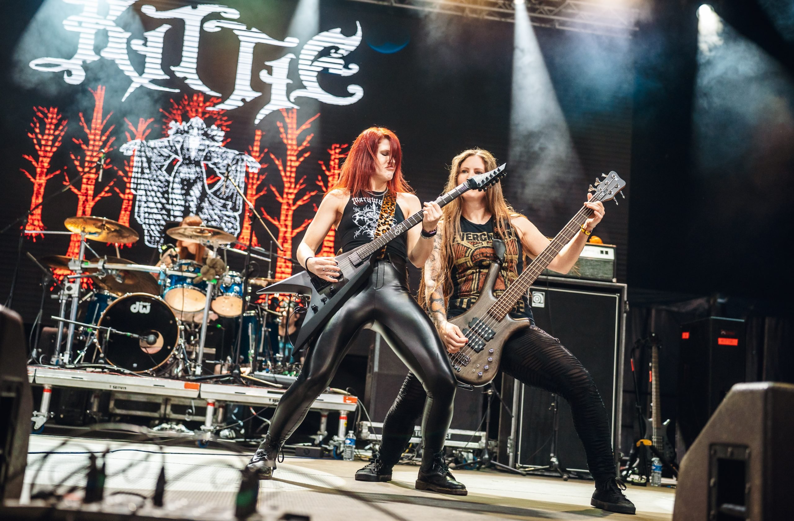 A photo of the band Kittie.