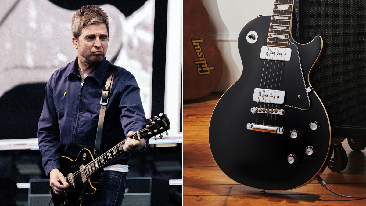 Noel Gallagher et Gibson d'Oasis dévoilent une guitare électrique modèle Signature Les Paul Standard