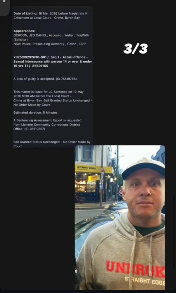 Un ancien membre de l'équipage de PARKWAY DRIVE arrêté pour relations sexuelles avec une mineure ; Déclaration sur les enjeux de la bande