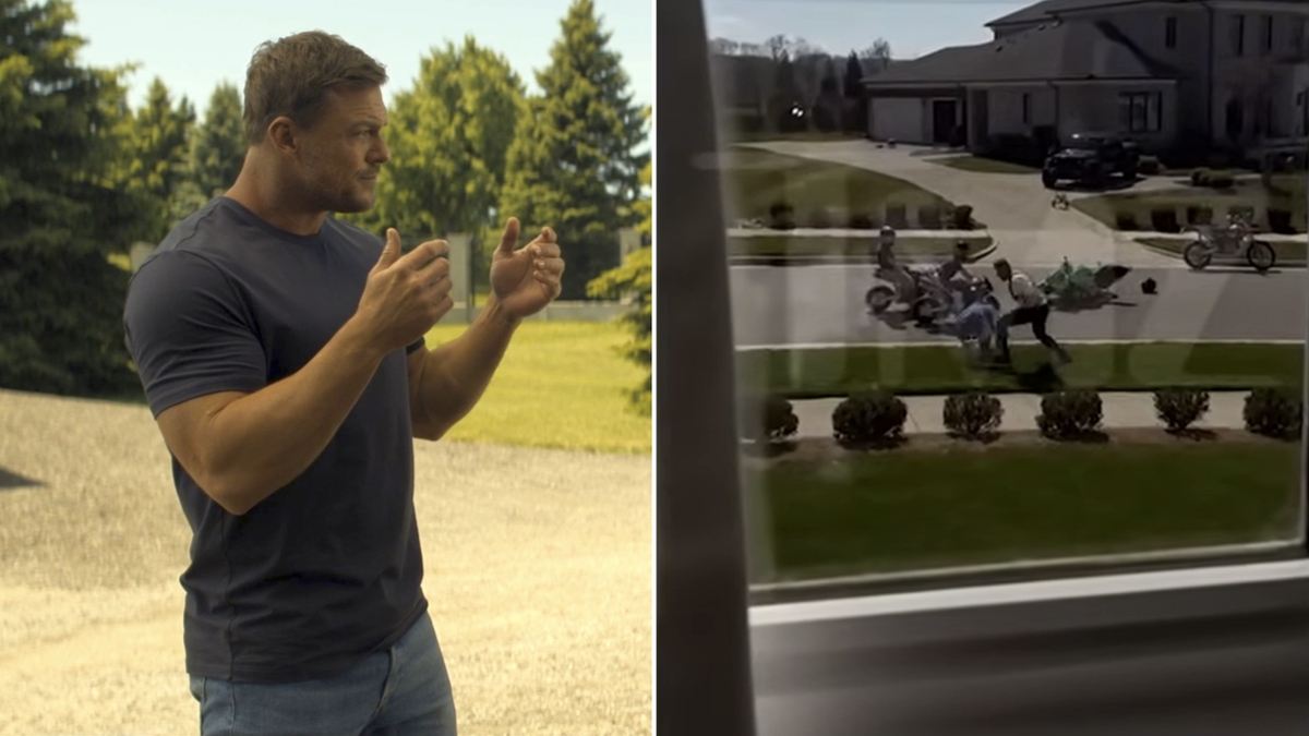 Alan Ritchson bat un voisin qui n'a visiblement pas vu Reacher